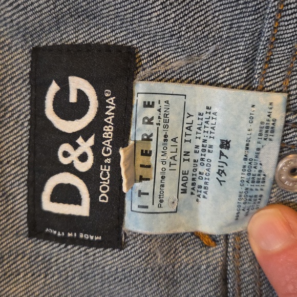 D&G Jean Jacket...Dolce Gabbana - Picture 3 of 11